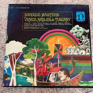 Rare Vintage Records Baroque Masters of Venice, Naples, & Tuscany Hc73008